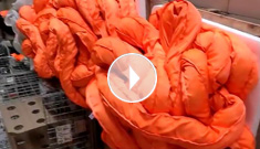 辰力圓帶6倍安全系數(shù)50噸16米，準(zhǔn)備打包發(fā)貨